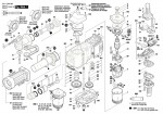 Bosch 3 611 C0A 000 Gsh 27 Vc Demolition Hammer 230 V / Eu Spare Parts